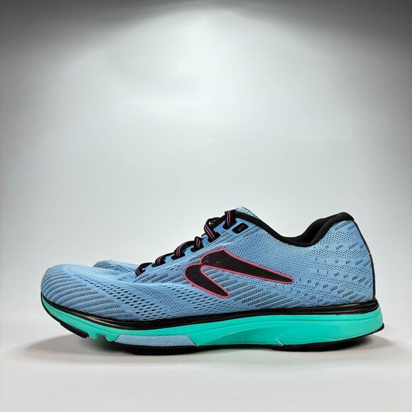 Newton Fate 10 Blue Aqua Lightweight Athletic Road Running Shoes Women’s Size 10 - Picture 4 of 11